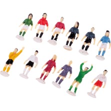 Vogue Element 12X Ho Oo 1/87 Kum Table Sahne Binası Için Boyalı Futbol Figürü Modelleri (Yurt Dışından)