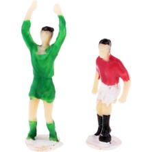 Vogue Element 12X Ho Oo 1/87 Kum Table Sahne Binası Için Boyalı Futbol Figürü Modelleri (Yurt Dışından)