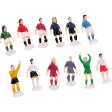 Vogue Element 12X Ho Oo 1/87 Kum Table Sahne Binası Için Boyalı Futbol Figürü Modelleri (Yurt Dışından)