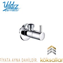 Yıldız Armatür Dekoratif Çubuk Kol Aç-Kapa 3/8 Ara Musluk 1750