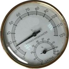 Seasong 4 Inç Çapı Sauna Termometre ve Higrotermograf 10 ℃ -120 ℃ (Yurt Dışından)