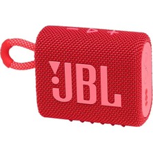 JBL Go 3 Taşınabilir Bluetooth Hoparlör - Kırmızı  (Yurt Dışından)