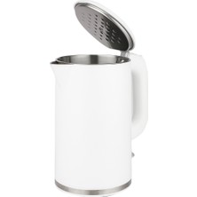 Kumtel Hmk-04  Cool Touch Beyaz Kettle