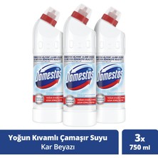 Domestos Çamaşır Suyu Kar Beyazı 750 ml - 3'lüPaket