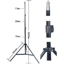 Weifeng Wf 803 Işık Ayağı Light Stand 200CM (Çantalı)