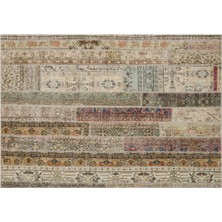 Sempati Halı Klasik Modern Patchwork Eskitma Hali 160 x 230 cm  6007