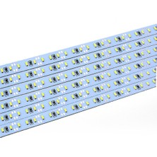 12 Volt 4014 Ledli LED Bar Alüminyum Çubuk LED 144 Sık Ledli Beyaz 6000-6500K