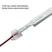 12 Volt Bantlı 5630 Ledli LED Bar  Alüminyum Çubuk LED 72 Ledli Beyaz 6000-6500K