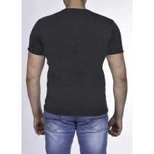 Quits Kids Suprem Kısa Kol  Pis Dikiş Slimfit Düz Tshirt -1884