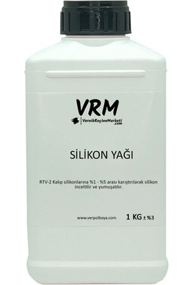 Verpol Silikon Yağı - Rtv Kalıp Silikonu Incelticisi - 1 kg