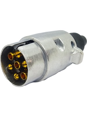 Allestock Metal Römork Fişi 7 Pin Tarımsal Araçlar için ISO 1724 Standardında Üretilmiştir
