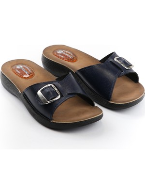 Gezer Yazlık Ayarlanabilir Tokalı Kadın Terlik