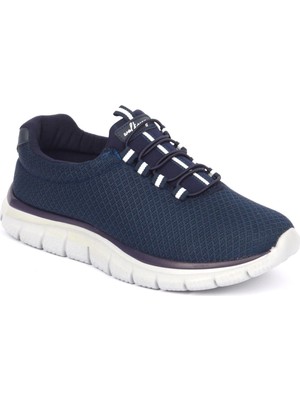 Walkway Flexible Kadın Lacivert Buz Spor Ayakkabı