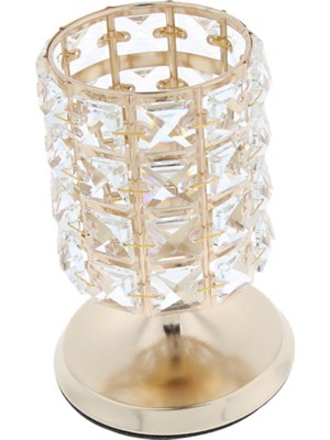 CHASOE Bling Kristal Adil Tealight Mum Tutucular Düğün Masa Centerpieces # 3 M (Yurt Dışından)