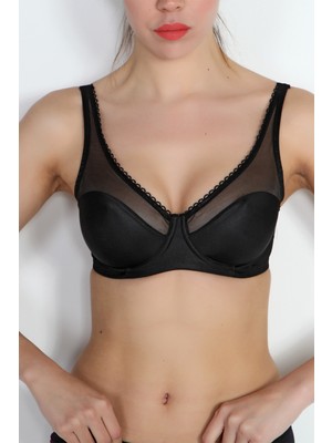 Miorre Balenli Tül Detaylı Minimizer Toparlayıcı Sütyen