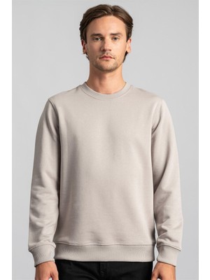 Tudors Bisiklet Yaka Basic Unisex Sweatshirt