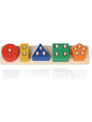 Tiny Wood Ahşap Geometrik Bul Tak