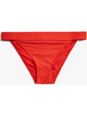 Koton Normal Bel Bikini Alt Çizgili