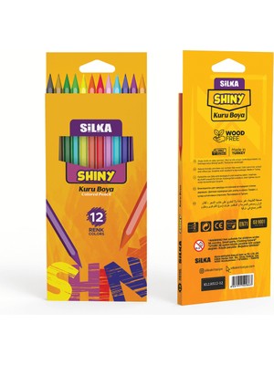 Silka Shıny Kuruboya 12 Renk ART-K00001