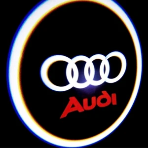 ensadepo Audi Kapı Altı LED Logo Yeni Nesil Mesafe Sensörlü Pilli Yapıştırmalı