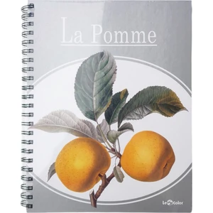 Le Color Elma Desen 2+1 Kareli & Çizgili 235X300 Spiralli Defter