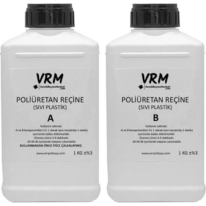 Poliüretan Döküm Reçinesi - Sıvı Plastik - 2 kg