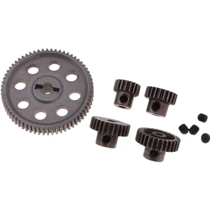 B Baosity Metal Spur Diferansiyel Dişli 64T Motor Pinyon Seti Hsp 1/10 Rc Arabalar Için Set (Yurt Dışından)
