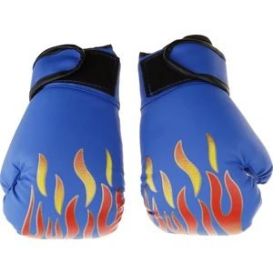 Pu Boxing Eğitim Eldiven Mma Mücadele Delme Kum Torbası Sanda Eldiveni Mavi