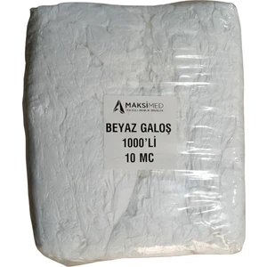 Galoş Beyaz 1000'li Tek Kullanımlık Galoş