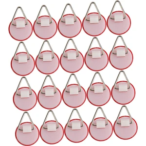 CHASOE 20X Görünmez Yapışkan Plaka Askı Duvar Asmak Için Dikey Plaka Tutucular Set (Yurt Dışından)