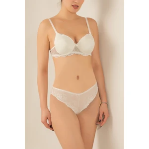 Doremi Push-Up Dolgulu Dantelli Sütyen Takım