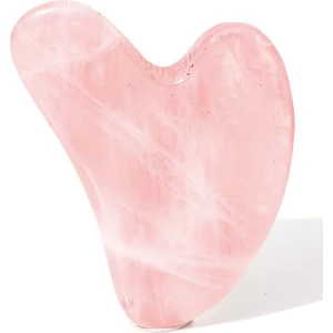 Pembe Kuvars Guasha Yüz Masaj Kalp Guasha Taşı 8681967480442