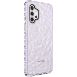 Galaxy A32 4g Kılıf  Buzz  Boyutlu Tasarım Silikon  Kapak Lila