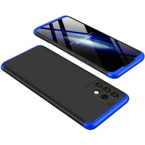 Galaxy A32 4g Kılıf  Ays Kapak  Tam Korumasiyah - Mavi