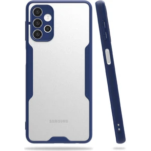 Galaxy A32 4g Kılıf  Parfe Ultra Ince Silikon  Kapak Lacivert