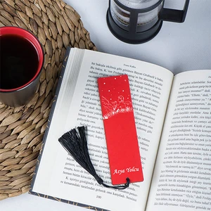 Manidar Hediye Küçük Prens Tasarımlı  Özel Ahşap Kitap Ayracı