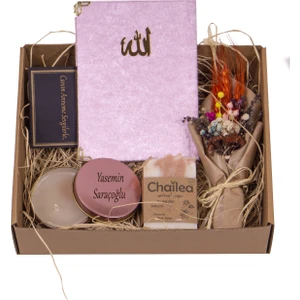 Manidar Hediye Dünyanın En Iyi Annesine Natural Hediye Seti-  Anneler Günü Hediye Kutusu