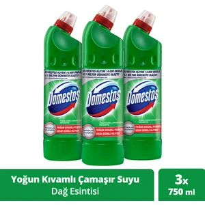 Çamaşır Suyu Dağ Esintisi 750 ml - 3lü Paket