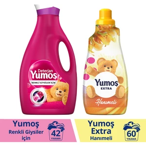 Ekstra Hanımeli 1440 ml + Yumoş Deterjan Renkliler