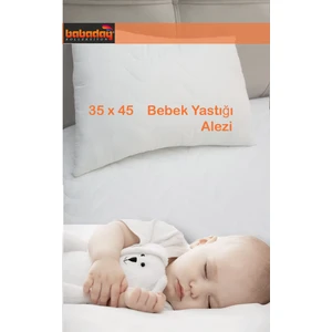 Babadağ Koleksiyon Yastık Alezi Bebek Yastığı Için 35X45 cm Kapitoneli Fermuarlı