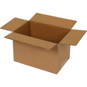 21x12x14 cm Tek Oluklu Koli - Kraft (10 Adet)