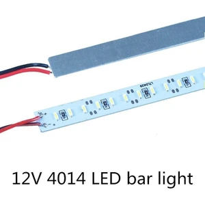 12 Volt 4014 Ledli LED Bar Alüminyum Çubuk LED 144 Sık Ledli Günışığı 3000-3200K