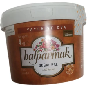 Süzme Çiçek Balı (Yayla ve Ova) 4 kg