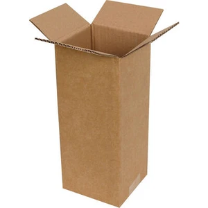 9x9x29 cm Tek Oluklu Koli - Kraft (10 Adet)