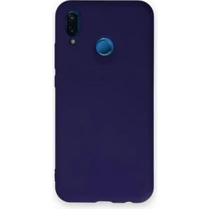 Bilişim Akademi Huawei P20 Lite Kılıf Lansman Içi Kadife Yumuşak Silikon Kılıf Kapak