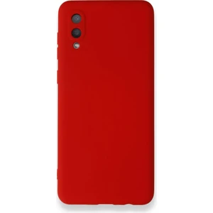 Bilişim Akademi Samsung Galaxy A02 Kılıf Lansman Içi Kadife Yumuşak Silikon Kılıf Kapak