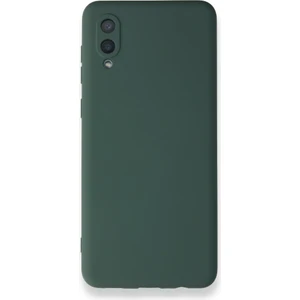 Bilişim Akademi Samsung Galaxy A02 Kılıf Lansman Içi Kadife Yumuşak Silikon Kılıf Kapak