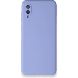 Bilişim Akademi Samsung Galaxy A02 Kılıf Lansman Içi Kadife Yumuşak Silikon Kılıf Kapak