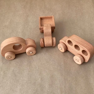Tiny Wood Ahşap Oyuncak Midi Araba Seti