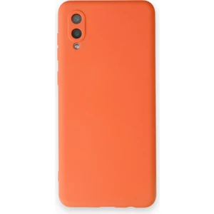 Bilişim Aksesuar Samsung Galaxy A02 Kılıf Lansman Içi Kadife Yumuşak Silikon Kılıf Kapak